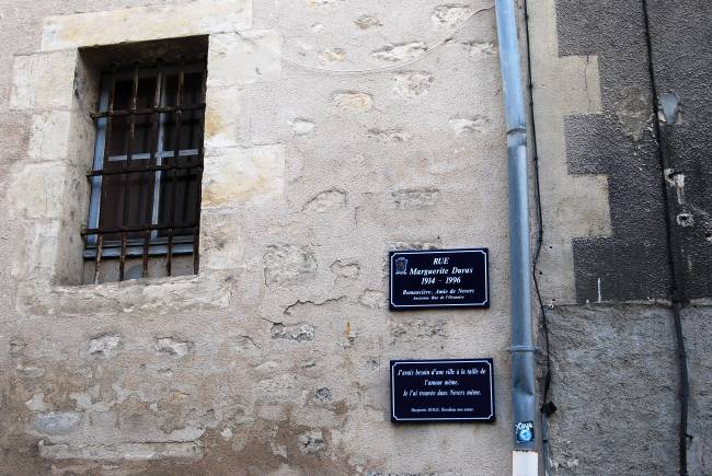 Nevers, rue Marguerite Duras